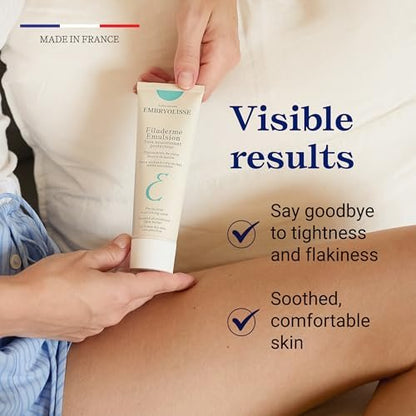 Embryolisse Filaderme Emulsion Face Moisturizer – Intensive Repair for Dry Skin with Aloe Vera & Shea Butter, 2.54 Fl Oz Avelisse