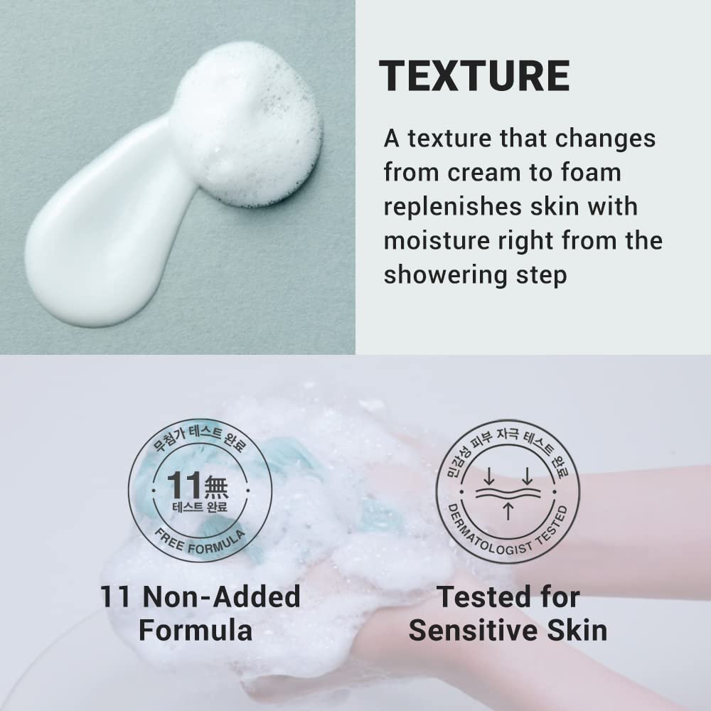 Derma B CeraMD Repair Cream Wash - Unscented Fragrance Free Creamy Face & Body Cleanser for Dry Sensitive Itchy Skin, Deep Moisture Paraben-Free Body Wash, Cream to Foam Cleanser, 13.5 Fl. Oz. (400ml) Avelisse