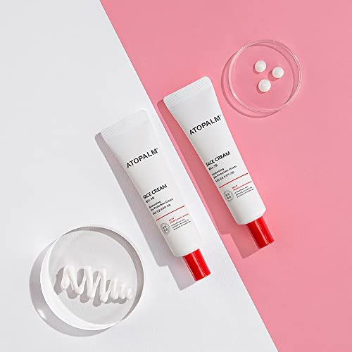 ATOPALM Daily Hydrating Facial Moisturizer - Low pH Skin Barrier Cream with Vitamin E & B5 for Sensitive Skin, 1.1 fl oz (35ml) Avelisse