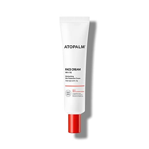 ATOPALM Daily Hydrating Facial Moisturizer - Low pH Skin Barrier Cream with Vitamin E & B5 for Sensitive Skin, 1.1 fl oz (35ml) Avelisse