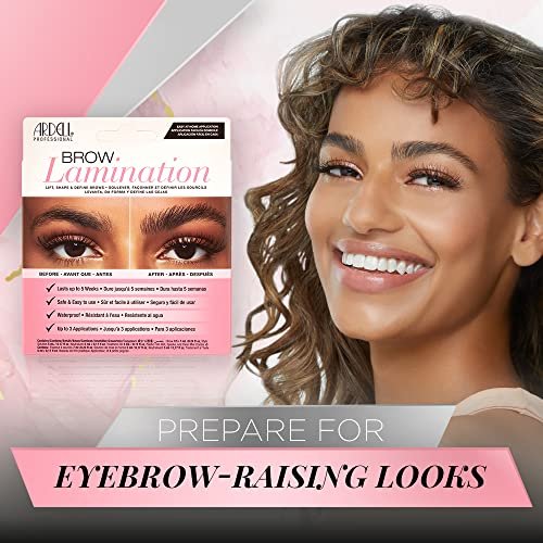 Ardell Brow Lamination Kit – Lift, Shape & Define Brows, Waterproof, Brown, 1-Pack - görsel 5