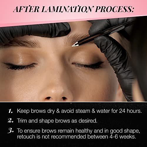 Ardell Brow Lamination Kit – Lift, Shape & Define Brows, Waterproof, Brown, 1-Pack - görsel 13