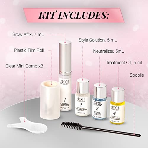 Ardell Brow Lamination Kit – Lift, Shape & Define Brows, Waterproof, Brown, 1-Pack - görsel 9