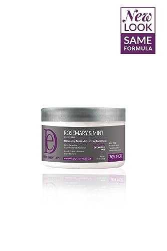 Design Essentials Rosemary & Mint Stimulating Super Moisturizing Conditioner for Dry, Thick, or Brittle Hair - Sulfate-Free, 11 oz - görsel 6
