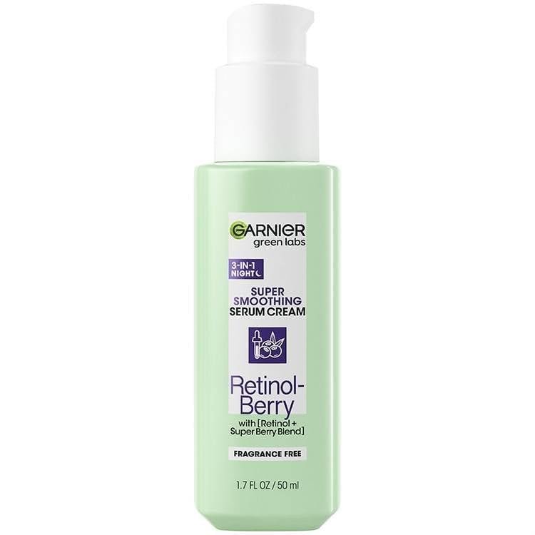 Garnier Green Labs 3-in-1 Super Smoothing Serum Cream with Retinol & Berry, 1.7 fl oz - görsel 5