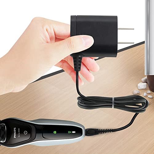 HQ8505 Shaver Charger Cable 15V AC Adapter Power Supply Charging Cord for Philips Norelco S7000 S5000 S3000 Series, MG5750 MG7790 Electric Shaver Razor Beard Trimmer – 3.3FT - görsel 8