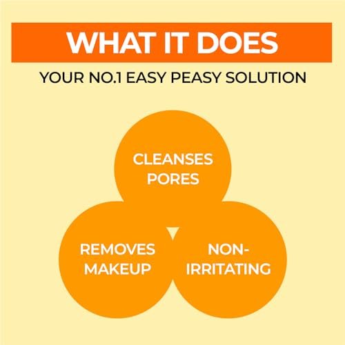 numbuzin No.1 Easy Peasy Cleansing Oil – Lightweight Makeup Remover & Facial Cleanser for Waterproof Makeup & Blackhead Care, Corn & Macadamia Seed Oil, Fragrance-Free, 6.76 fl oz Avelisse