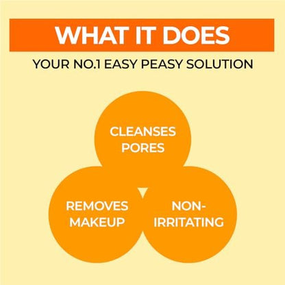 numbuzin No.1 Easy Peasy Cleansing Oil – Lightweight Makeup Remover & Facial Cleanser for Waterproof Makeup & Blackhead Care, Corn & Macadamia Seed Oil, Fragrance-Free, 6.76 fl oz Avelisse