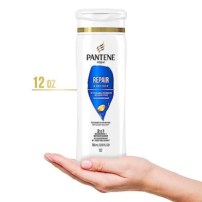 Pantene Radiant Color Shine Shampoo, Conditioner & Hair Treatment Set for Color-Treated Hair, 3-Pack, 17.77 Fl Oz Each Avelisse