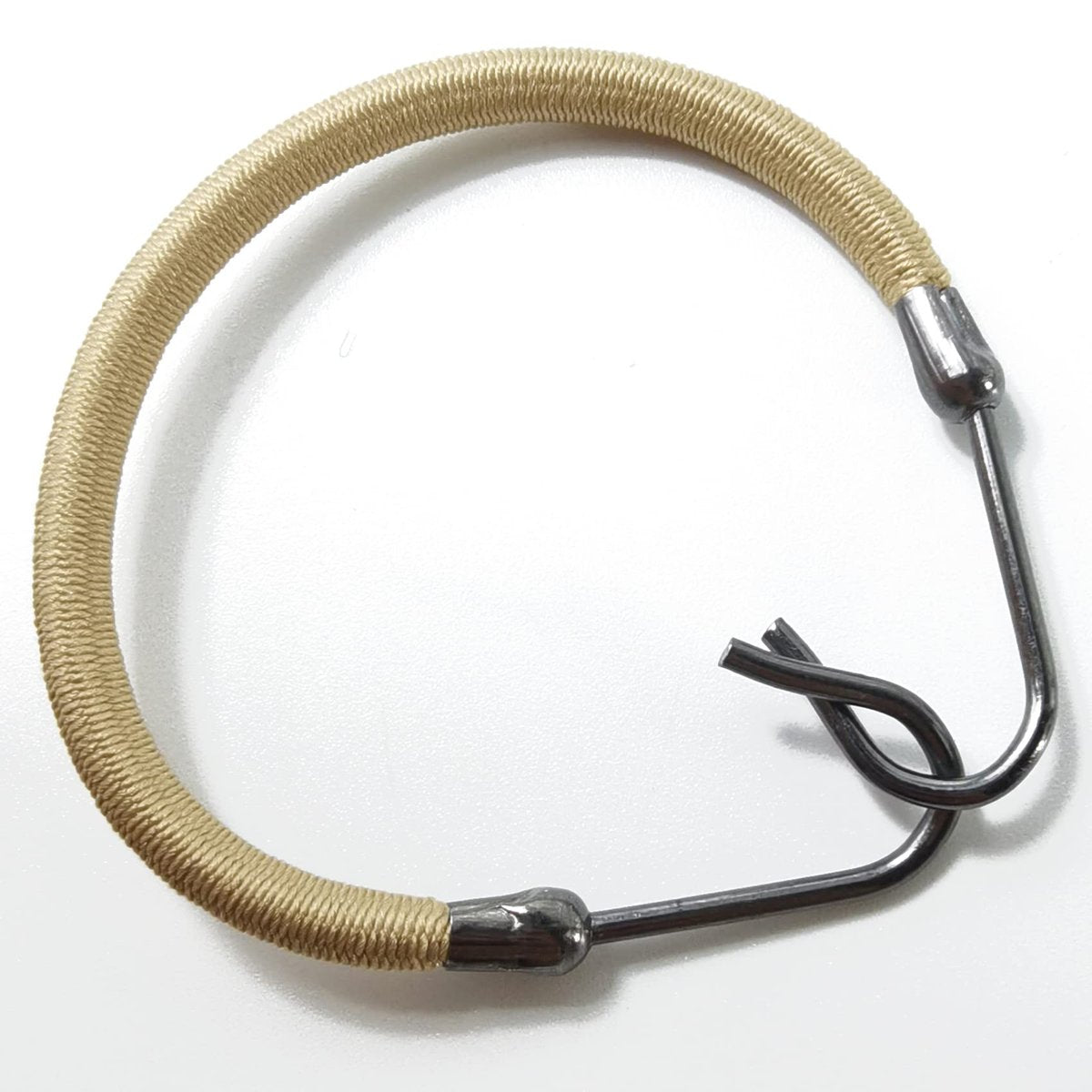 NSBELL 40-Piece Ponytail Hooks & Elastic Hair Ties – Black & Apricot Rubber Bands for Styling Avelisse