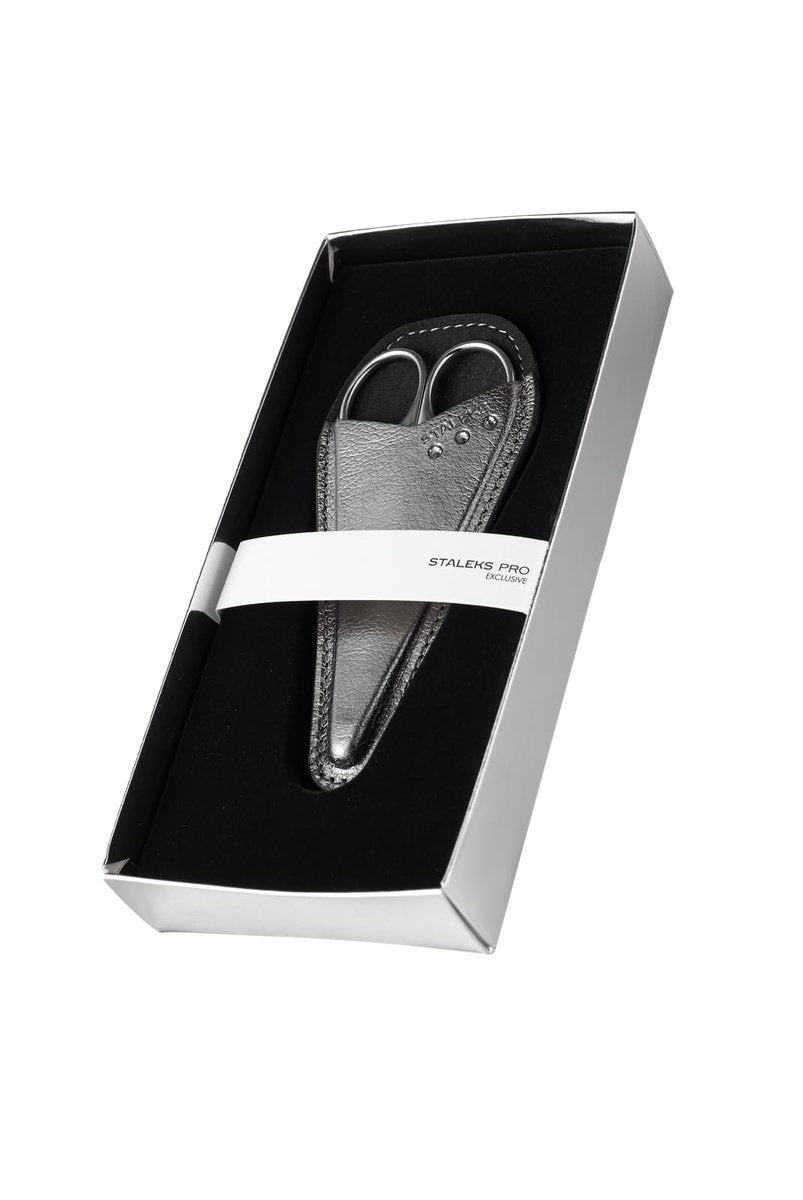 Staleks Exclusive 21 Type 1 Hook-shaped Blade Cuticle Scissors (Magnolia) – Enhanced Visibility, Medium Handles - görsel 15