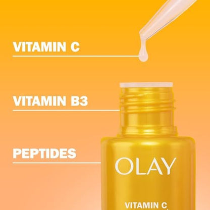 Olay Vitamin C + Peptide 24 Serum – Brightening & Firming Face Serum, 40 mL
