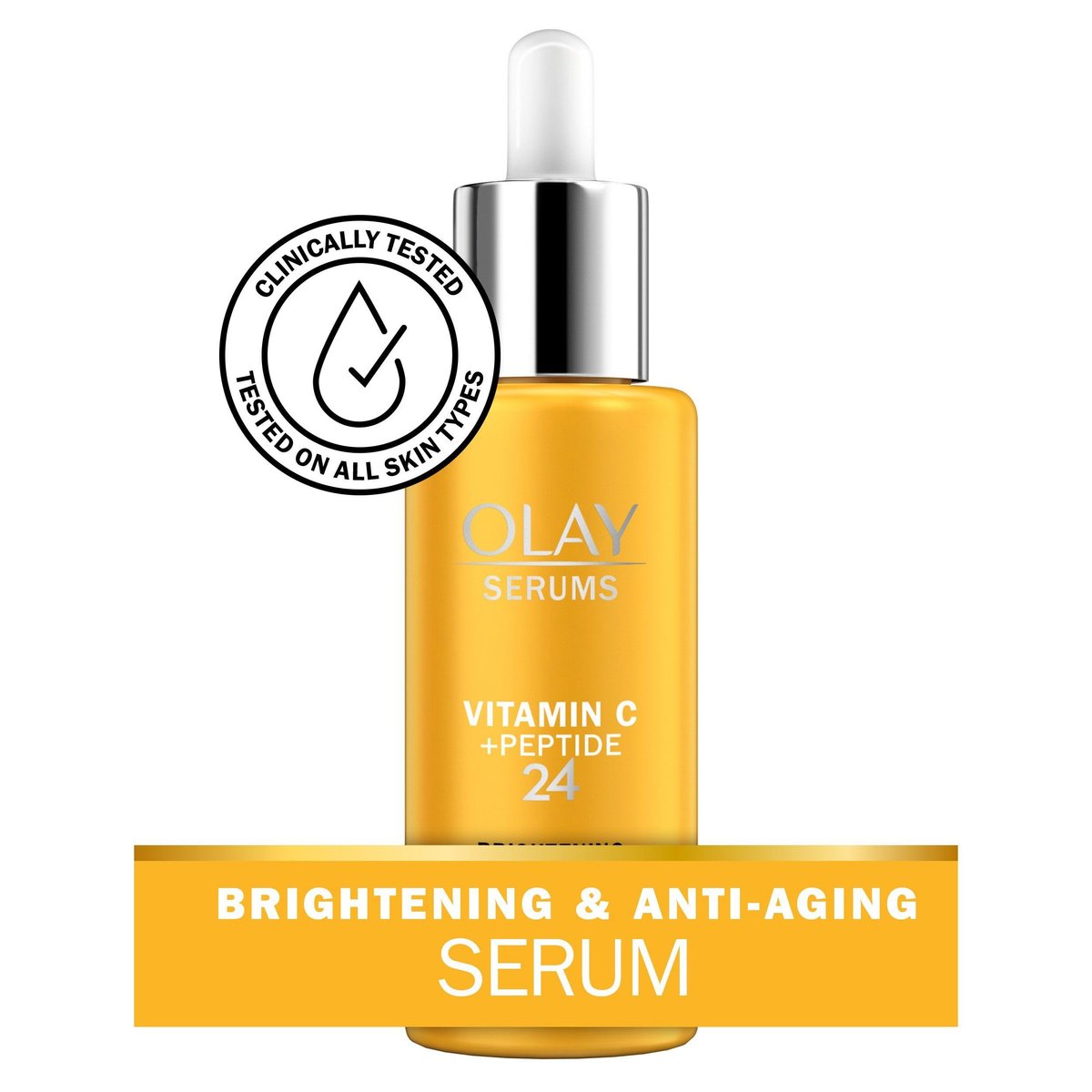 Olay Vitamin C + Peptide 24 Serum – Brightening & Firming Face Serum, 40 mL - görsel 4