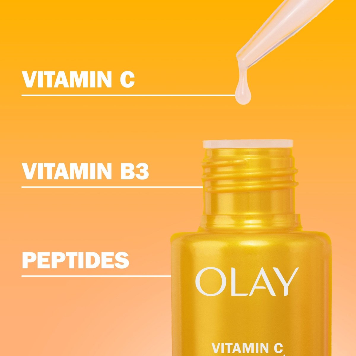 Olay Vitamin C + Peptide 24 Serum – Brightening & Firming Face Serum, 40 mL - görsel 8
