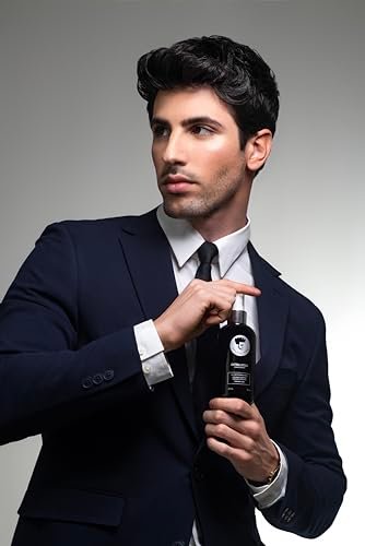 Avenue Man Premium Hair Spray for Men - Extra Hold, Frizz Control & Humidity Resistant - Non-Aerosol, Paraben-Free - 8.5 oz Avelisse