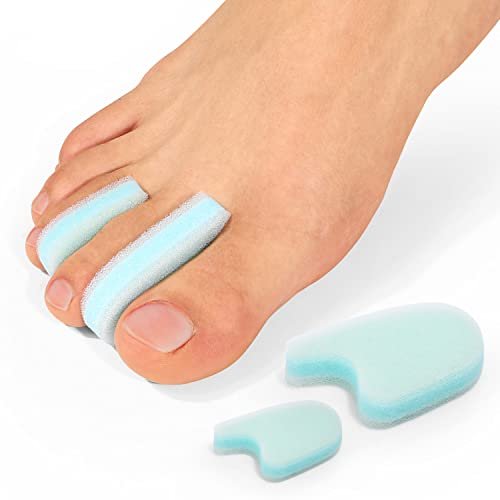Kimihome 12 Pack Foam Toe Separators - Relieve Bunion Pain, Correct Overlapping Toes, Prevent Friction - görsel 2
