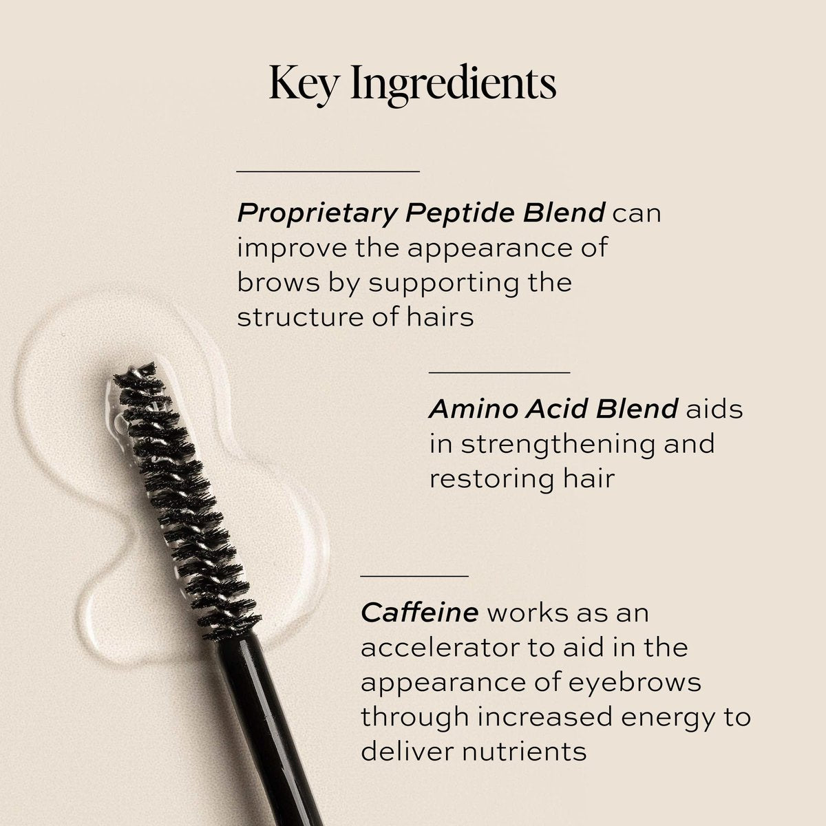 DIME Beauty Eyebrow Enhancing Gel - Clear Eyebrow Gel for Fuller, Thicker, Stronger Brows - 0.20 oz Avelisse