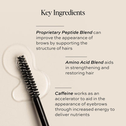 DIME Beauty Eyebrow Enhancing Gel - Clear Eyebrow Gel for Fuller, Thicker, Stronger Brows - 0.20 oz Avelisse