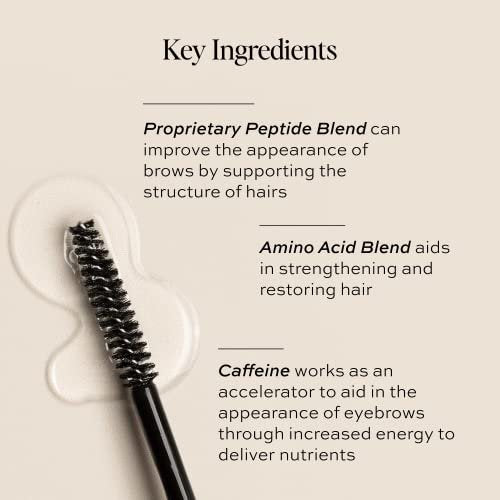 DIME Beauty Eyebrow Enhancing Gel - Clear Eyebrow Gel for Fuller, Thicker, Stronger Brows - 0.20 oz Avelisse
