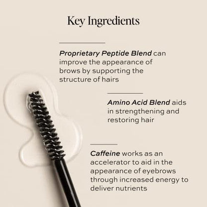 DIME Beauty Eyebrow Enhancing Gel - Clear Eyebrow Gel for Fuller, Thicker, Stronger Brows - 0.20 oz Avelisse