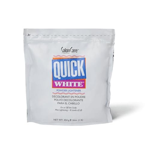 Salon Care Quick White Powder Lightener - 1 lb (450g) for Professional Hair Bleaching Avelisse