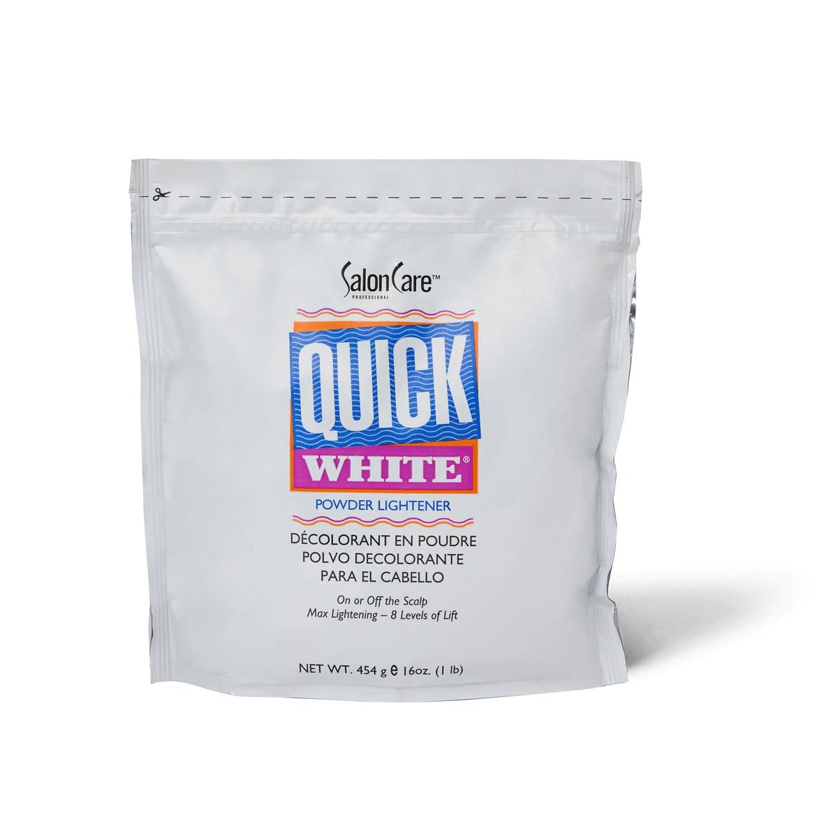 Salon Care Quick White Powder Lightener - 1 lb (450g) for Professional Hair Bleaching Avelisse