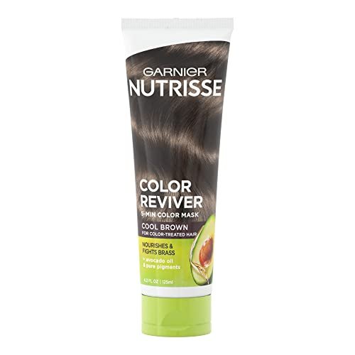 Garnier Nutrisse Cream Reviver for Colour-Treated Hair - Cool Brown - 125 ml - görsel 1