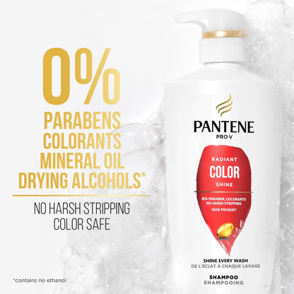 Pantene Pro-V Radiant Color Shine Shampoo – 17.9 fl oz (530 mL) Avelisse