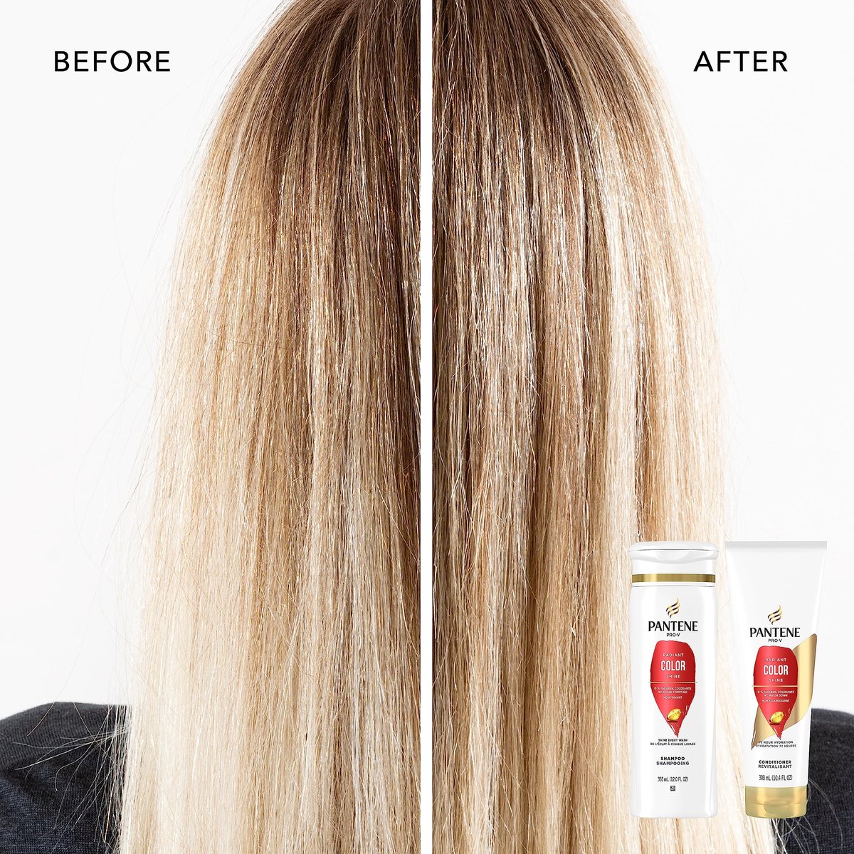 Pantene Pro-V Radiant Color Shine Shampoo – 17.9 fl oz (530 mL) Avelisse