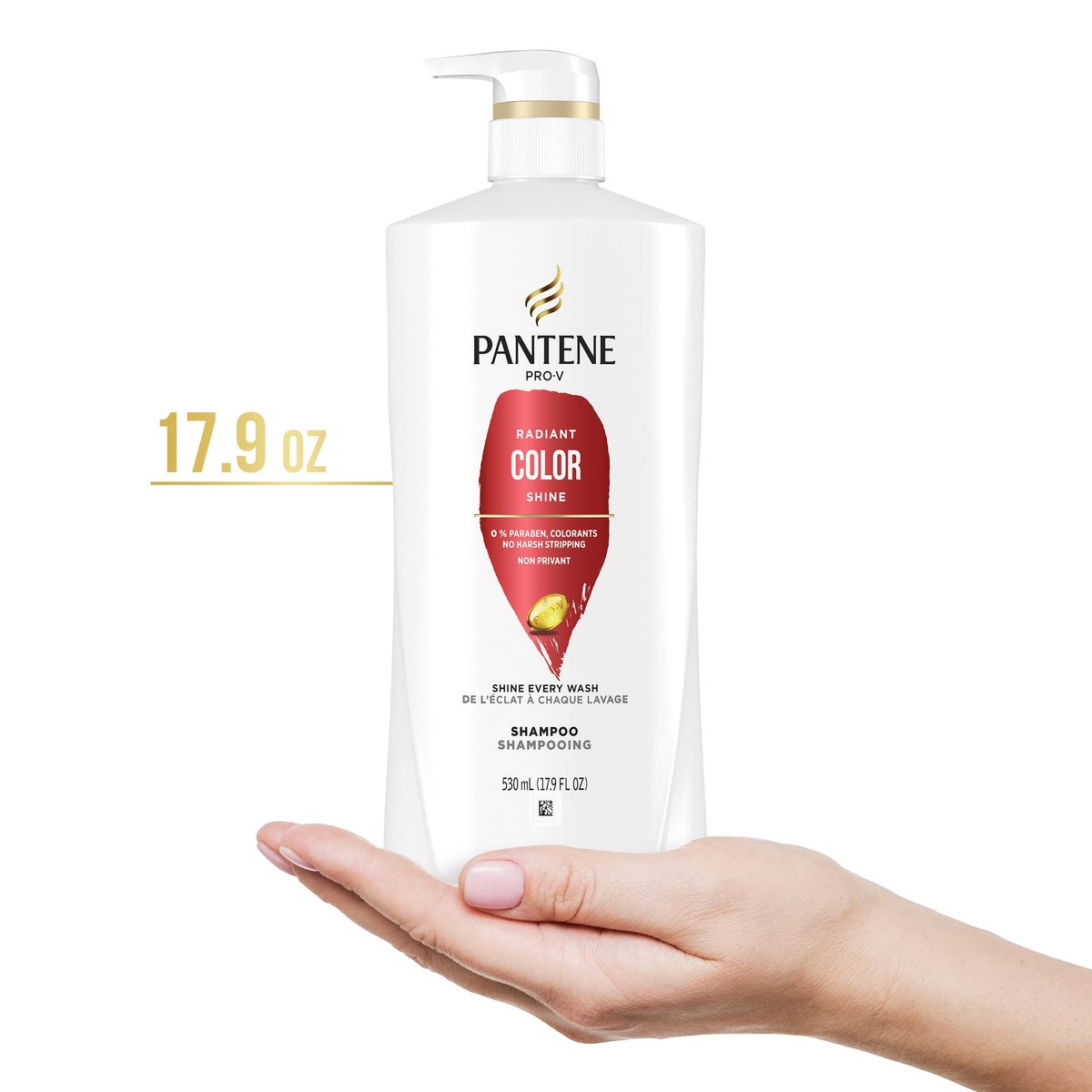 Pantene Pro-V Radiant Color Shine Shampoo – 17.9 fl oz (530 mL) Avelisse