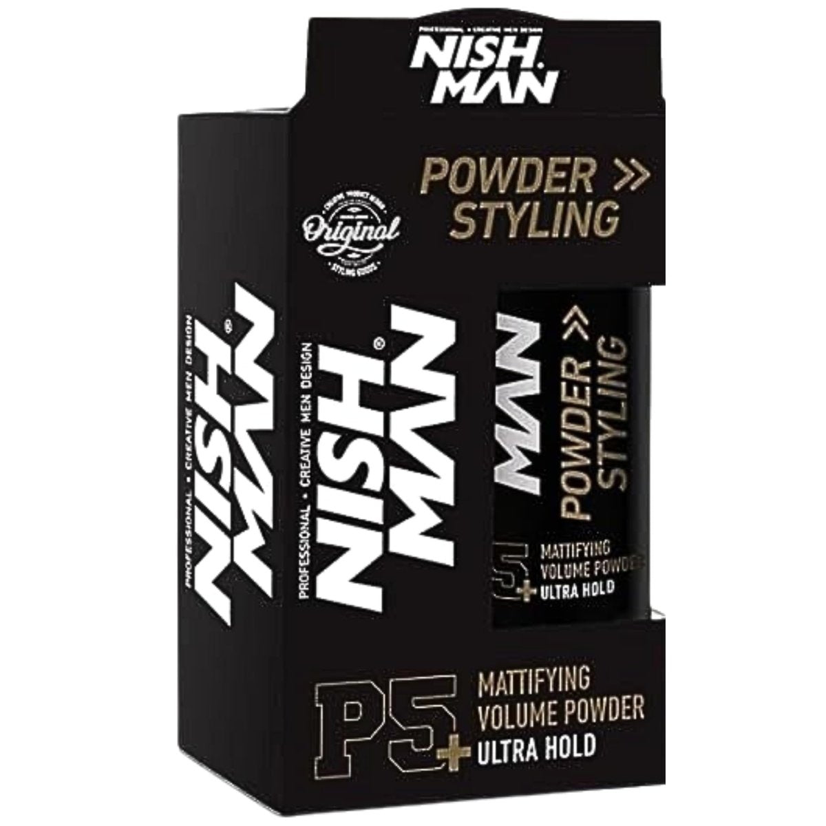 Nishman Hair Styling Powder Ultra Hold 20g (Pack of 3) – Root Lifting Powder for Fine Hair Avelisse