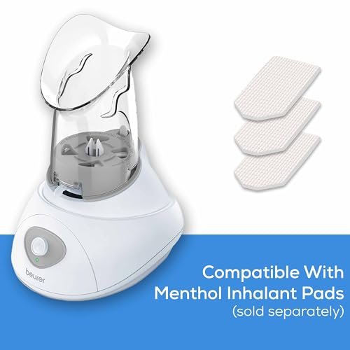 Beurer SI30 Steam Inhaler – Drug-Free Sinus & Allergy Relief, Quick Setup, Ultra-Quiet, Variable Steam Control, FSA/HSA Eligible Avelisse
