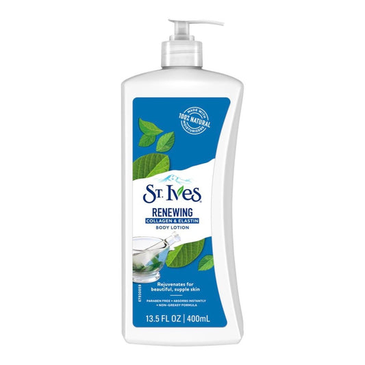 St. Ives Renewing Collagen & Elastin Body Lotion – Hydrating Moisturizer for Dry Skin