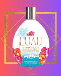 Tan Asz U Luau Advanced 200X Island Black Bronzer Dark Tanning Lotion Accelerator for Indoor Tanning Beds, 13.5 fl. oz. Avelisse