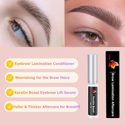 Lash Lift & Brow Lamination Aftercare Serum – 8-Week Keratin Care for Perm & Lift (7ml)