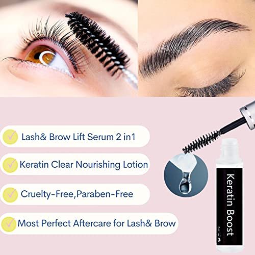 Lash Lift & Brow Lamination Aftercare Serum – 8-Week Keratin Care for Perm & Lift (7ml) - görsel 12