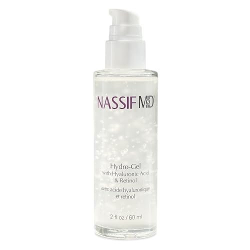 NassifMD Hydro-Gel with Hyaluronic Acid Moisturizer, Salicylic Acid Serum, Retinol Serum for Face - görsel 2