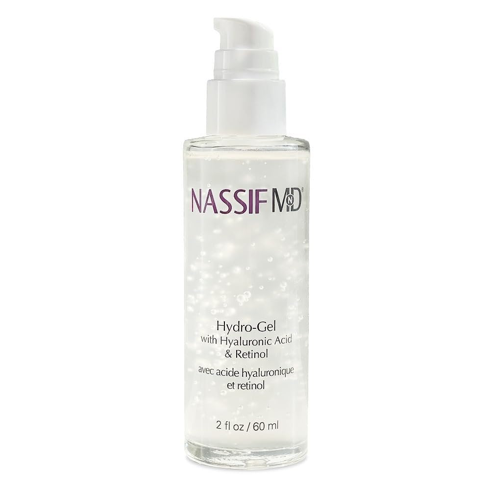 NassifMD Hydro-Gel with Hyaluronic Acid Moisturizer, Salicylic Acid Serum, Retinol Serum for Face - görsel 1
