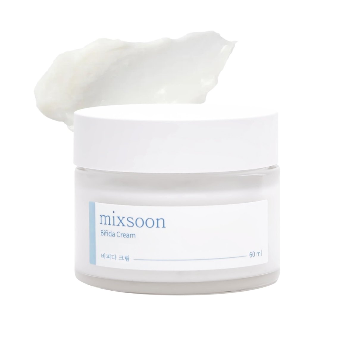 mixsoon Bifida Cream – Hydrating Night Cream for Barrier Strengthening & Healthy-Looking Skin, 2.02 fl.oz (60ml) Korean Glass Skin Care Avelisse