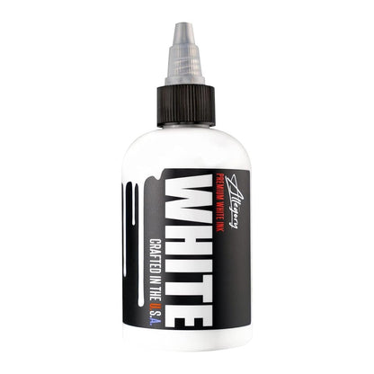 Allegory Premium White Tattoo Ink – 4 oz, Vegan Friendly, Crafted in the USA Avelisse