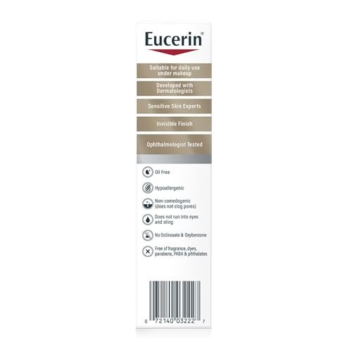 Eucerin Sun Age Defense SPF 50 Face Sunscreen Lotion with Hyaluronic Acid, Hypoallergenic, 2.5 Fl Oz Avelisse