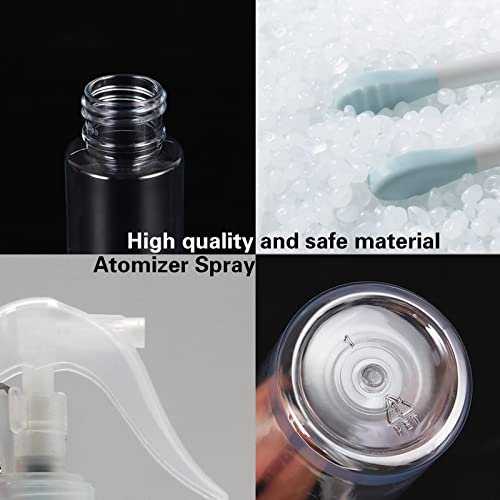 ZJSXINDI 5-Pack Empty Spray Bottles 2oz/60ml with Keychain, Leak-Proof Refillable Mini Spray Bottles for Hand Sanitizer, Travel, Hair, Cleaning - Multicolor Avelisse