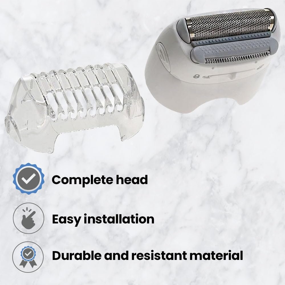 Braun Replacement Epilator Head – Compatible with Silk-Epil Series 7, Series 9 & Expressive Avelisse