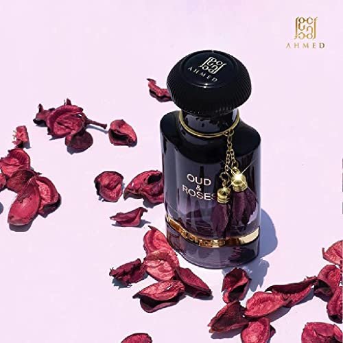 AHMED Oud & Roses Eau de Parfum 60mL – Woody Floral Oriental Fragrance for Men and Women Avelisse
