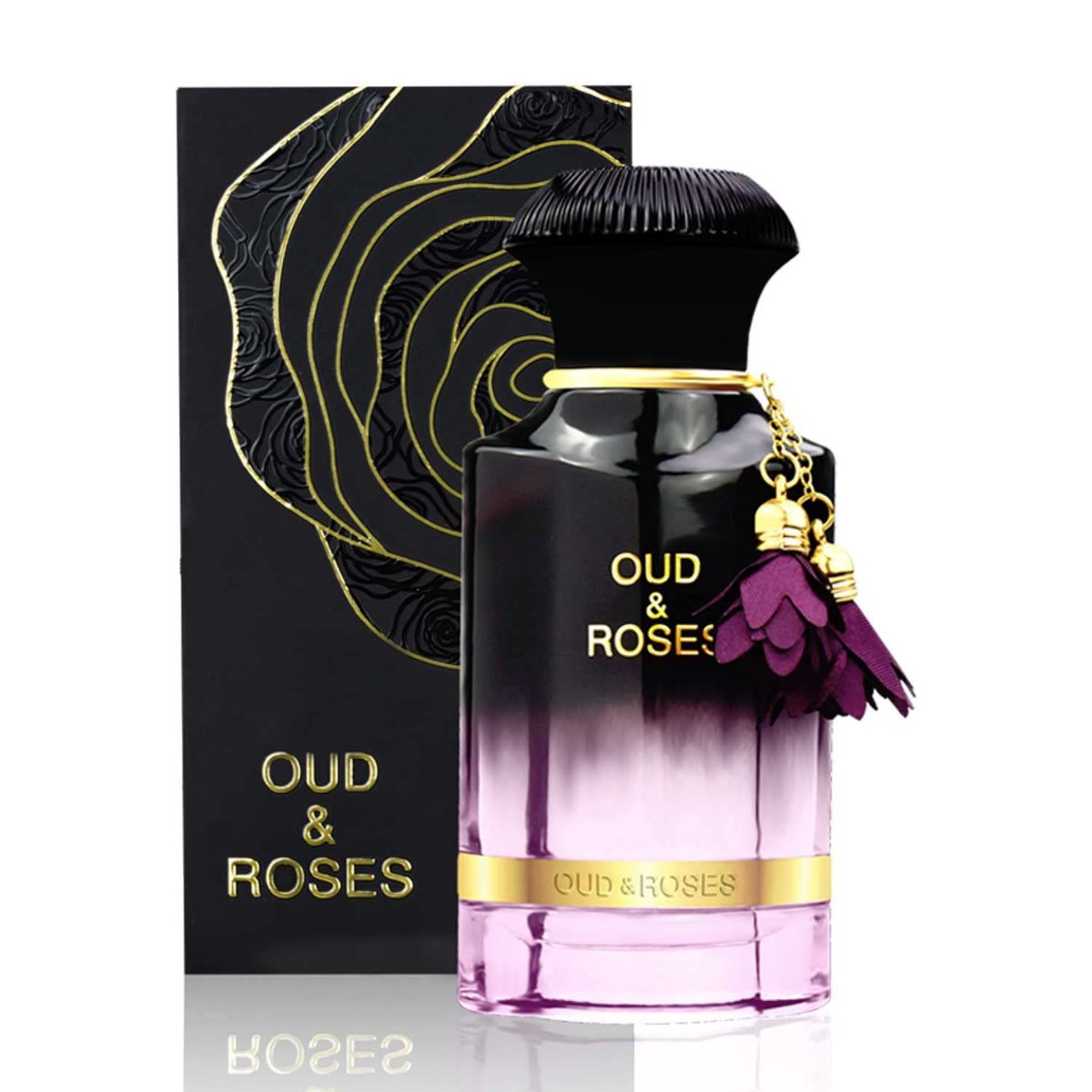 AHMED Oud & Roses Eau de Parfum 60mL – Woody Floral Oriental Fragrance for Men and Women Avelisse