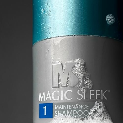 MagicSleek Hydrating Shampoo | Moisturizing & Cleansing | Color-Safe | All Hair Types | Coconut Oil | Frizz Control | Sulfate & Paraben Free | For Dry Scalp | Daily Routine | 17 oz Avelisse