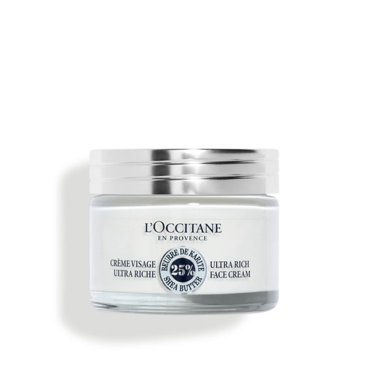 L'Occitane Shea Ultra Rich Face Cream - 1.7 oz Intensive Moisturizer for Dry Skin Avelisse