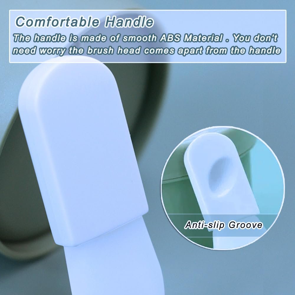 3-Piece Silicone Face Mask Applicator Brush Set - Mini Makeup Spatula for Facial Mud, Clay, Cream & Serum - görsel 12
