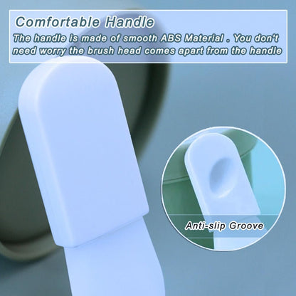 3-Piece Silicone Face Mask Applicator Brush Set - Mini Makeup Spatula for Facial Mud, Clay, Cream & Serum