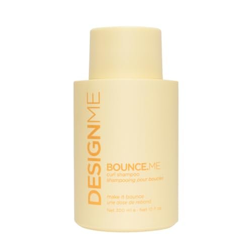 Design.Me BOUNCE.ME Shampoo – Curl-Defining, Anti-Frizz Shampoo for All Curl Types with Kukui Nut Seed & Buriti Oil, 10 Fl Oz Avelisse
